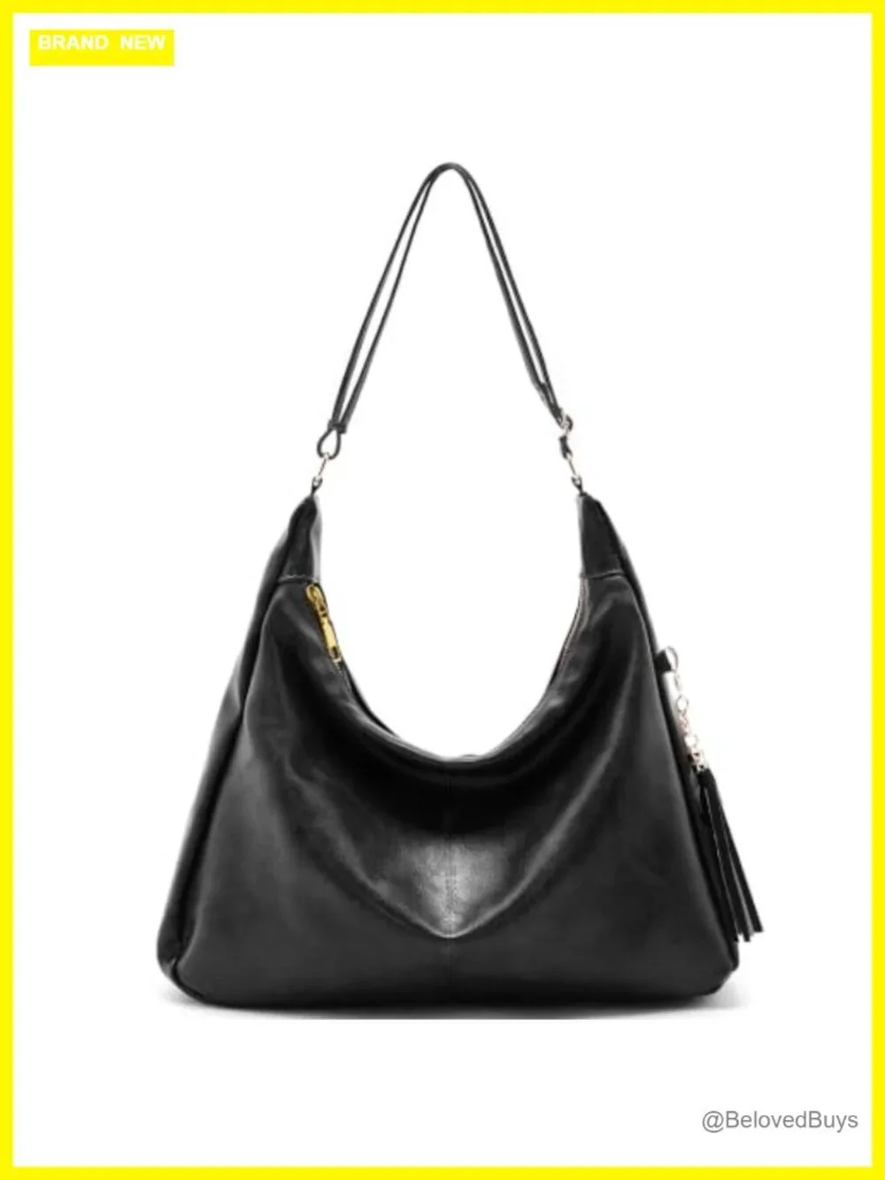 Slouchy Hobo Purse for Women Medium Cross Body Tote Bag Vegan Leather